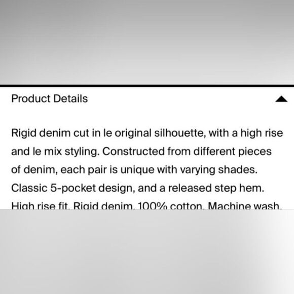 Frame Nouveau Le Mix Jeans size 30 - Picture 16 of 16